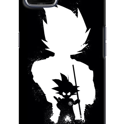 Goku Shadow Oppo F17 Hard Case Back Cover by Casekaro