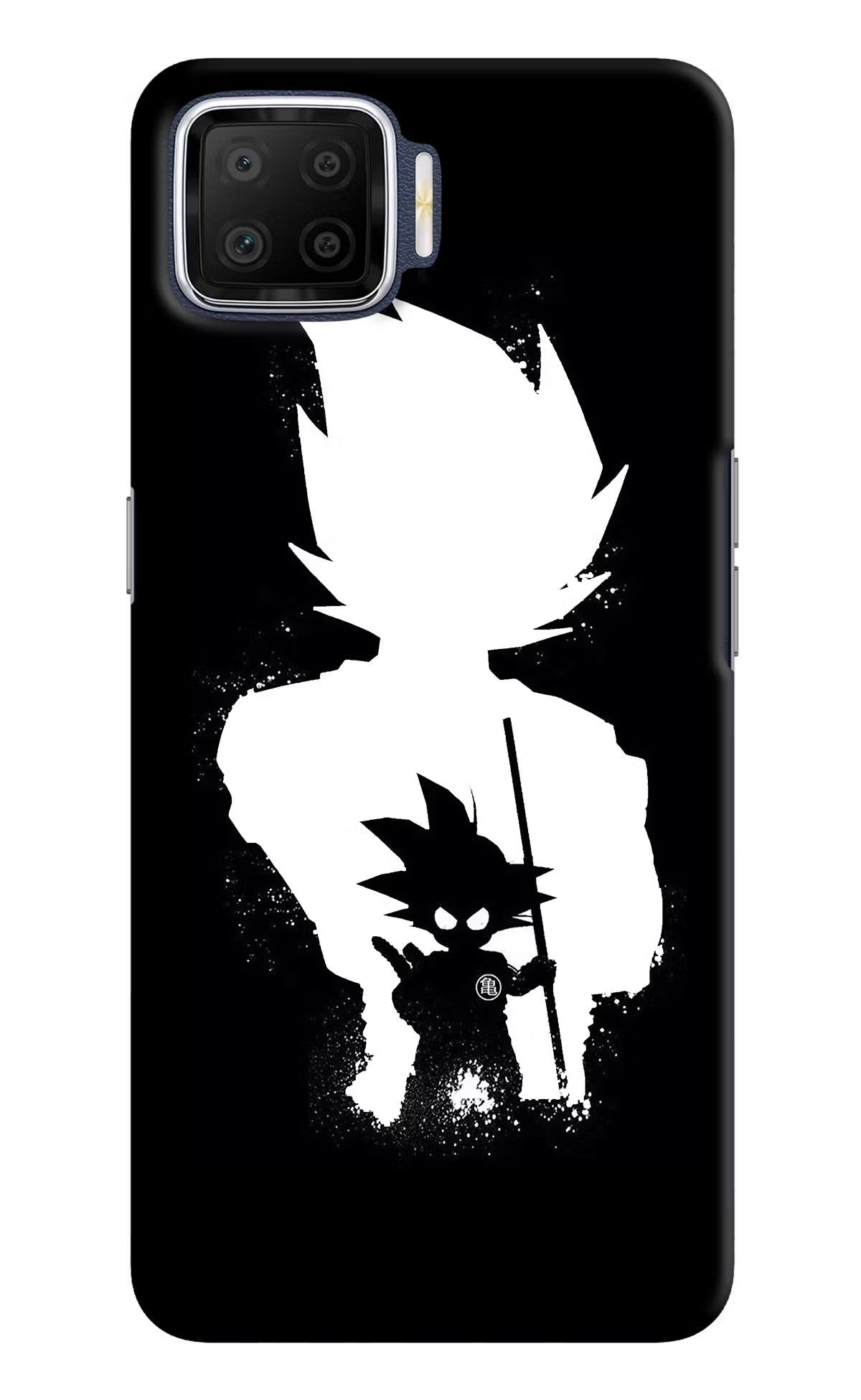 Goku Shadow Oppo F17 Hard Case Back Cover by Casekaro