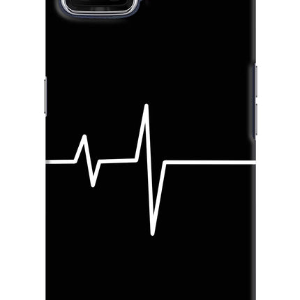 Heart Beats Oppo F17 Hard Case Back Cover by Casekaro