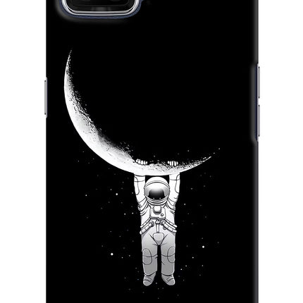 Moon Space Oppo F17 Hard Case Back Cover by Casekaro
