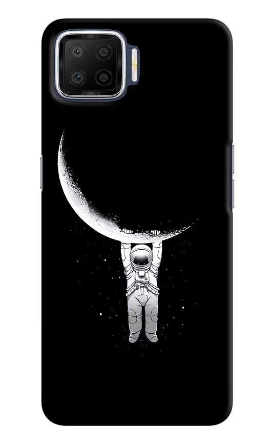 Moon Space Oppo F17 Hard Case Back Cover by Casekaro
