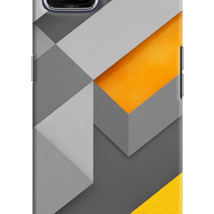 Abstract Oppo F17 Hard Case Back Cover by Casekaro