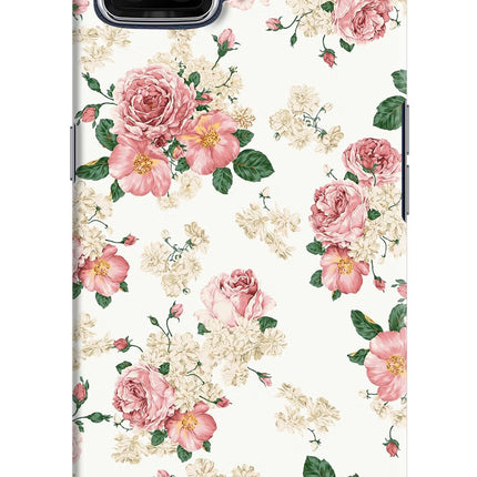 Flowers Oppo F17 Hard Case Back Cover by Casekaro