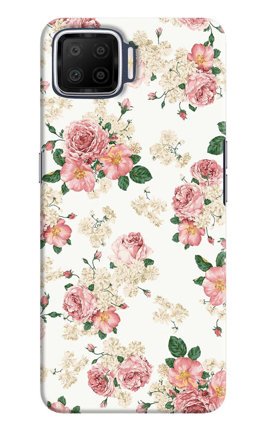 Flowers Oppo F17 Hard Case Back Cover by Casekaro