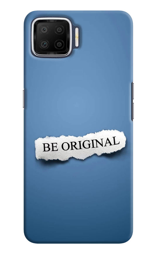 Be Original Oppo F17 Hard Case Back Cover by Casekaro