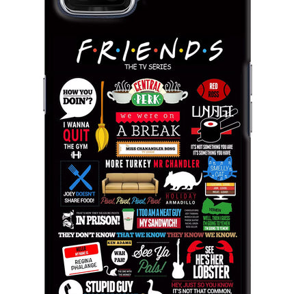 FRIENDS Oppo F17 Hard Case Back Cover by Casekaro