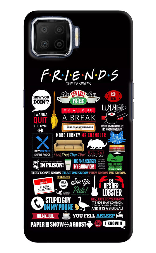 FRIENDS Oppo F17 Hard Case Back Cover by Casekaro