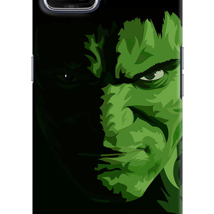 HULK Oppo F17 Hard Case Back Cover by Casekaro