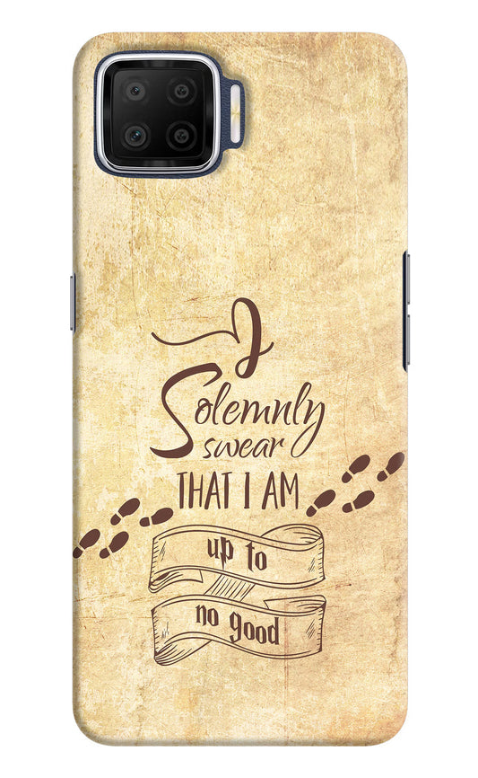 I Solemnly swear that i up to no good Oppo F17 Hard Case Back Cover by Casekaro