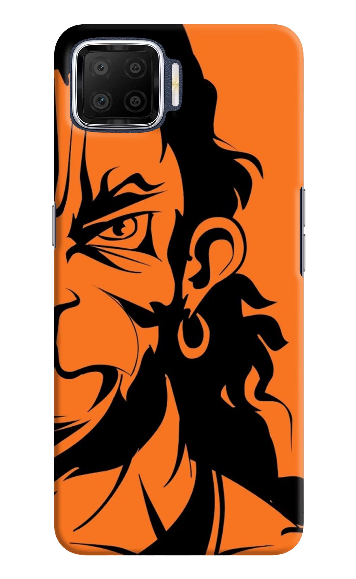Hanuman Oppo F17 Hard Case Back Cover by Casekaro