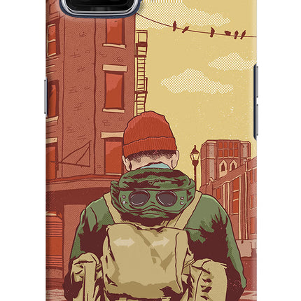 Adventurous Oppo F17 Hard Case Back Cover by Casekaro