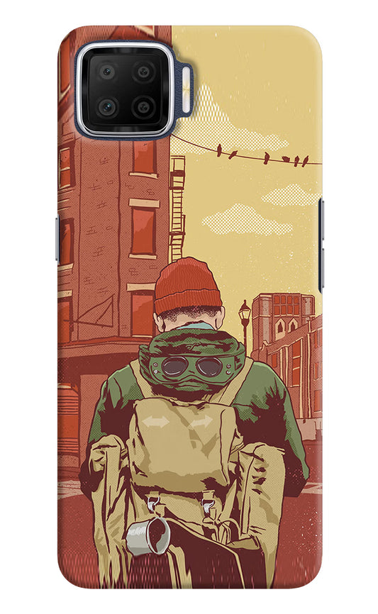 Adventurous Oppo F17 Hard Case Back Cover by Casekaro