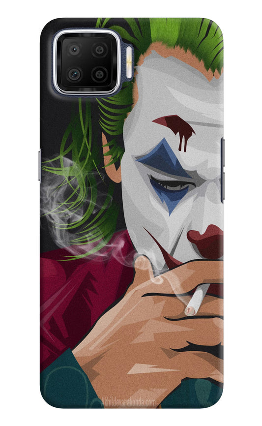 Joker Smoking Oppo F17 Hard Case Back Cover by Casekaro