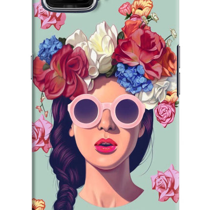 Pretty Girl Oppo F17 Hard Case Back Cover by Casekaro