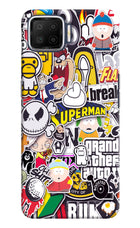 Sticker Bomb Oppo F17 Hard Case Back Cover by Casekaro