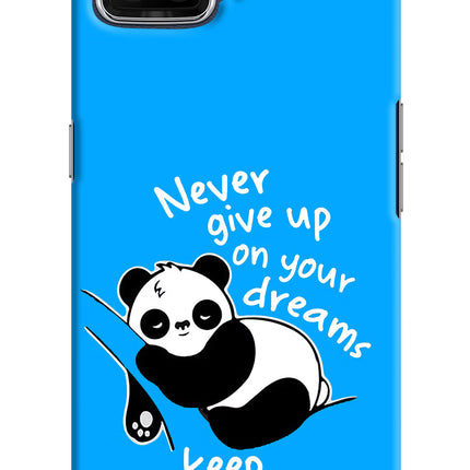 Keep Sleeping Oppo F17 Hard Case Back Cover by Casekaro