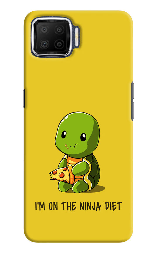 I'm on Ninja Diet Oppo F17 Hard Case Back Cover by Casekaro