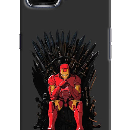 Ironman Throne Oppo F17 Hard Case Back Cover by Casekaro