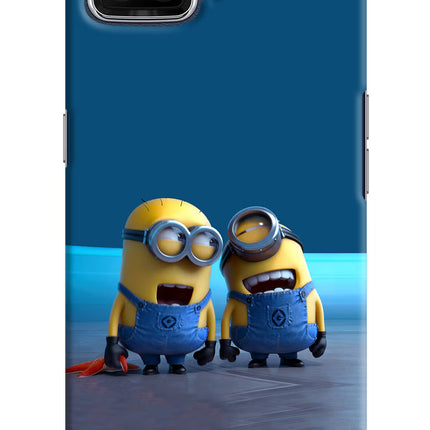 Minion Laughing Oppo F17 Hard Case Back Cover by Casekaro