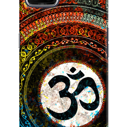 Om Cultural Oppo F17 Hard Case Back Cover by Casekaro