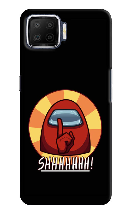 Among Us Shhh! Oppo F17 Hard Case Back Cover by Casekaro