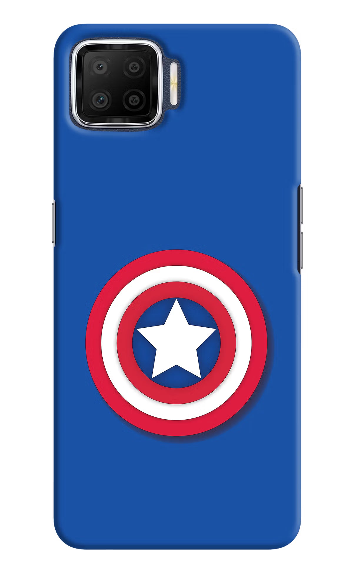 Shield Oppo F17 Hard Case Back Cover by Casekaro