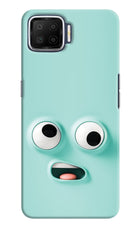 Funny Cartoon Oppo F17 Hard Case Back Cover by Casekaro