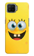 Sponge 1 Oppo F17 Hard Case Back Cover by Casekaro