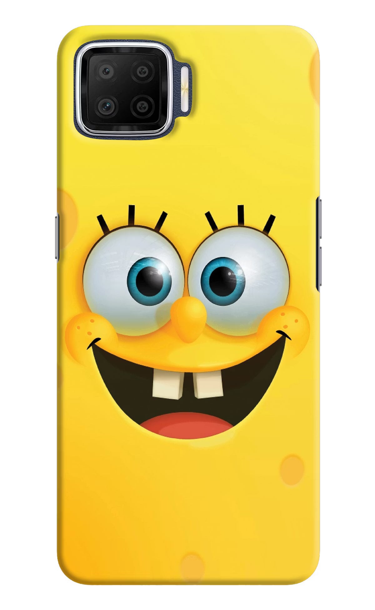 Sponge 1 Oppo F17 Hard Case Back Cover by Casekaro