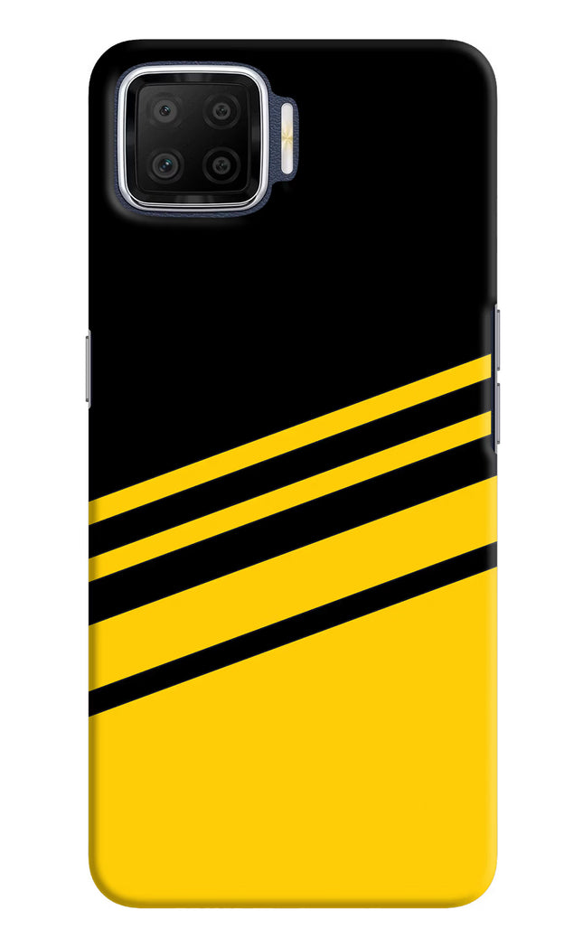Yellow Shades Oppo F17 Hard Case Back Cover by Casekaro