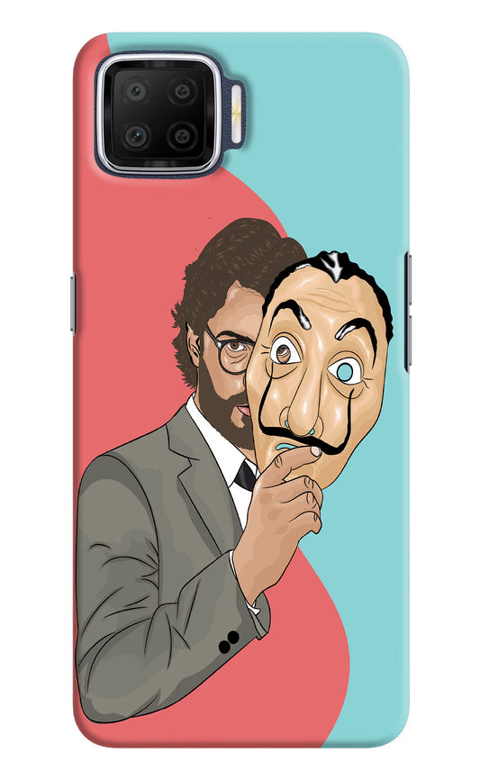 Professor Oppo F17 Hard Case Back Cover by Casekaro