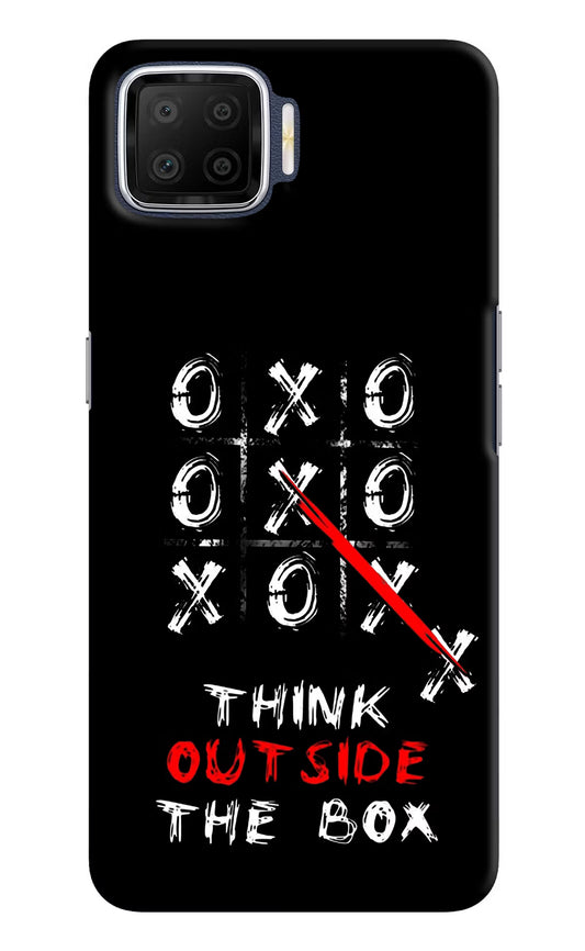 Think out of the BOX Oppo F17 Hard Case Back Cover by Casekaro