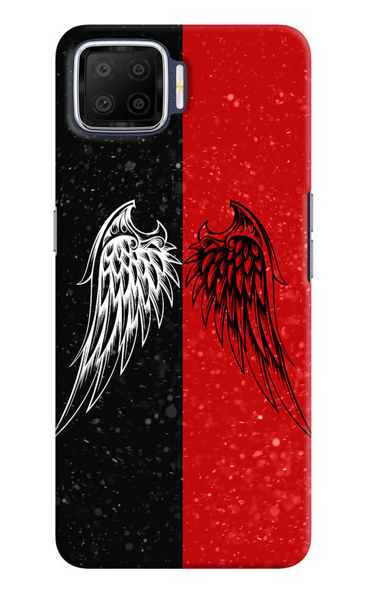 Wings Oppo F17 Hard Case Back Cover by Casekaro