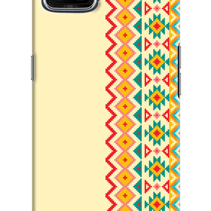 Ethnic Seamless Oppo F17 Hard Case Back Cover by Casekaro