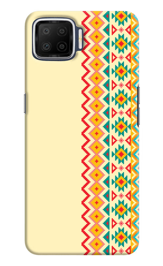 Ethnic Seamless Oppo F17 Hard Case Back Cover by Casekaro