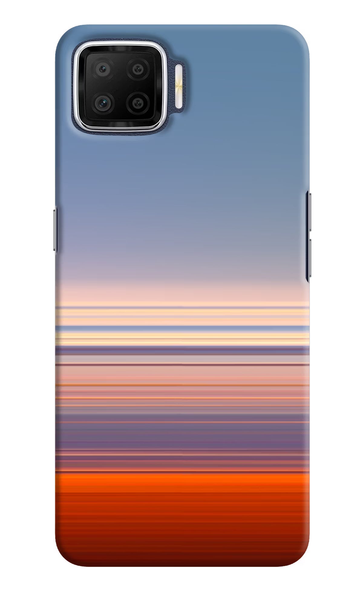 Morning Colors Oppo F17 Hard Case Back Cover by Casekaro