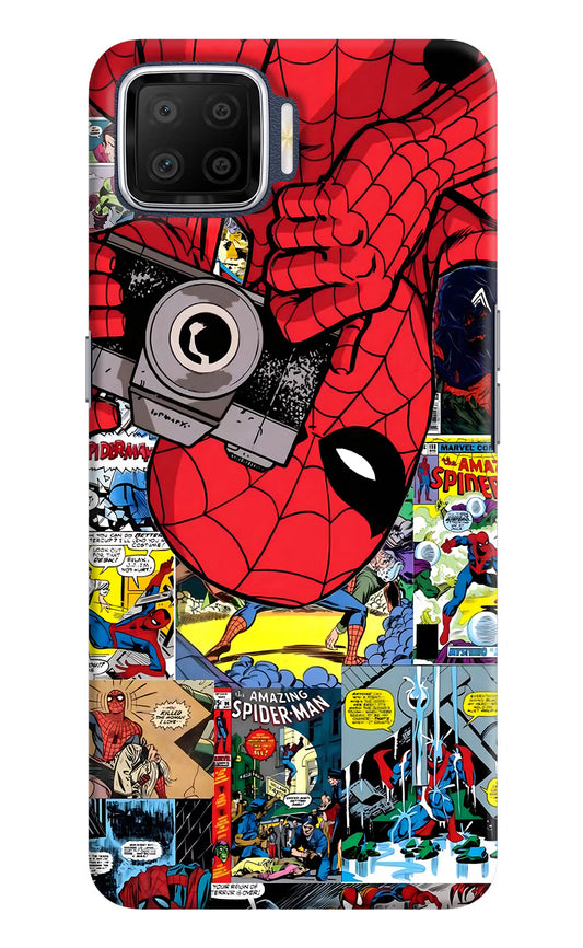 Spider Man Oppo F17 Hard Case Back Cover by Casekaro