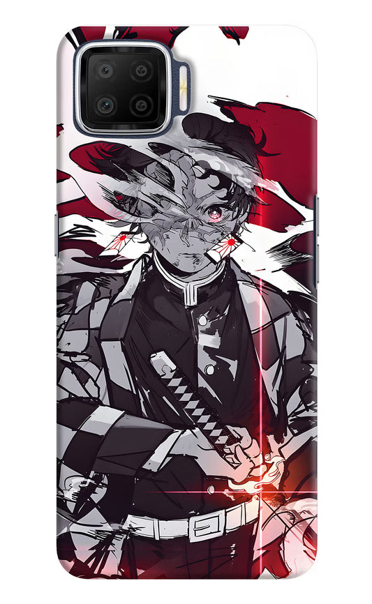 Demon Slayer Oppo F17 Hard Case Back Cover by Casekaro
