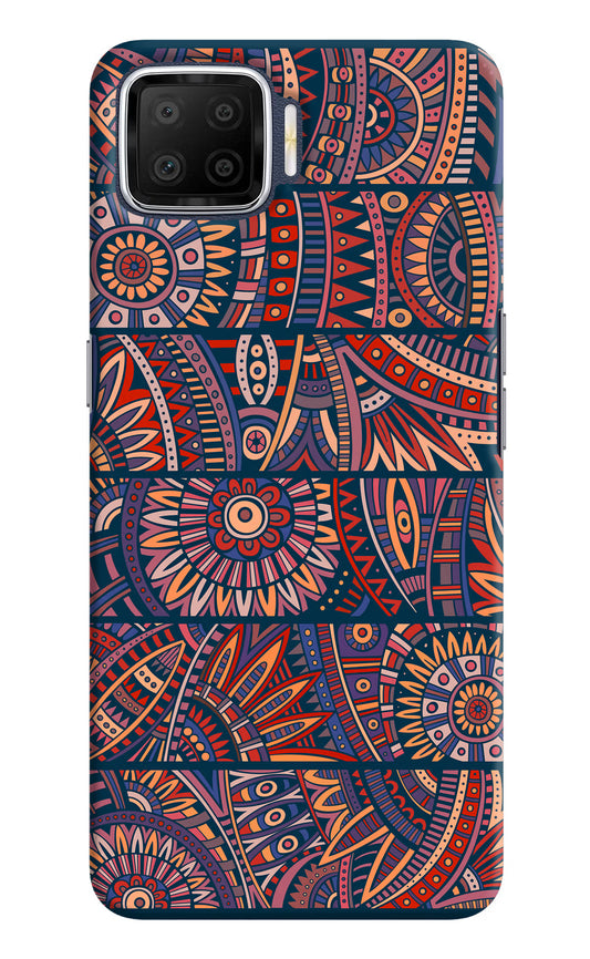 African Culture Design Oppo F17 Hard Case Back Cover by Casekaro