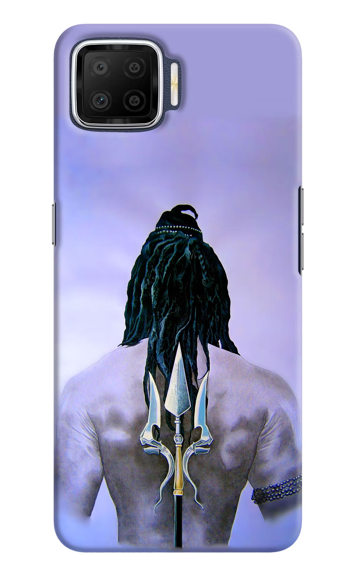 Shiva Oppo F17 Hard Case Back Cover by Casekaro