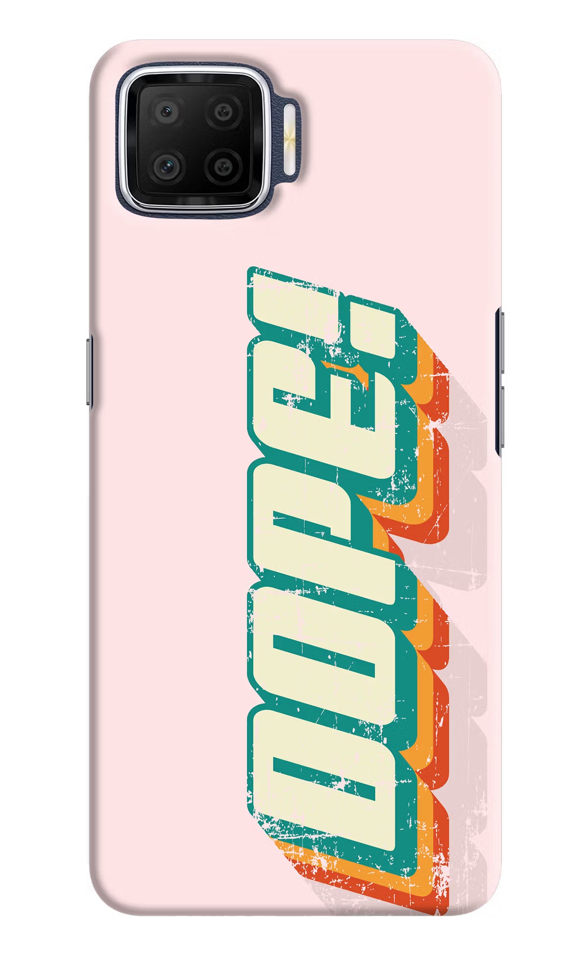 Dope Oppo F17 Hard Case Back Cover by Casekaro