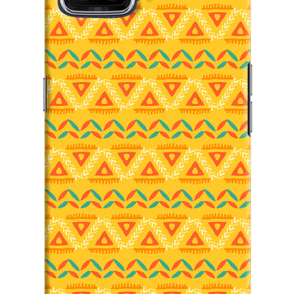 Tribal Pattern Oppo F17 Hard Case Back Cover by Casekaro
