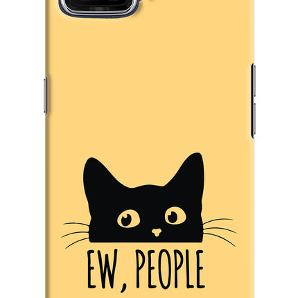 Ew People Catitude Oppo F17 Hard Case Back Cover by Casekaro