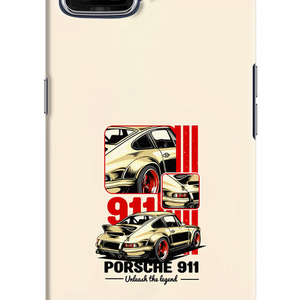 Classic Porsche 911 Oppo F17 Hard Case Back Cover by Casekaro