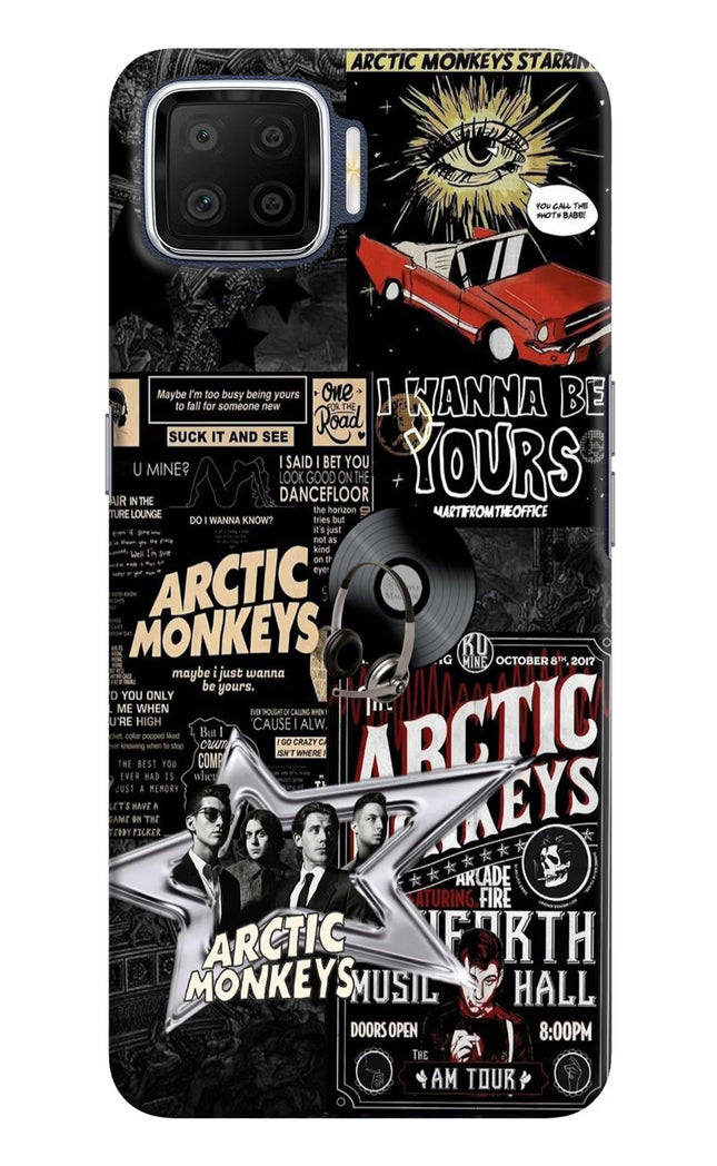 Arctic Monkeys Oppo F17 Hard Case Back Cover by Casekaro