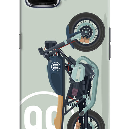 Classic Cafe Racer 99 Oppo F17 Hard Case Back Cover by Casekaro