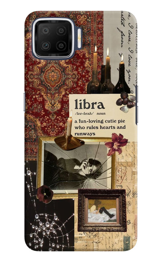 Libra Zodiac Oppo F17 Hard Case Back Cover by Casekaro