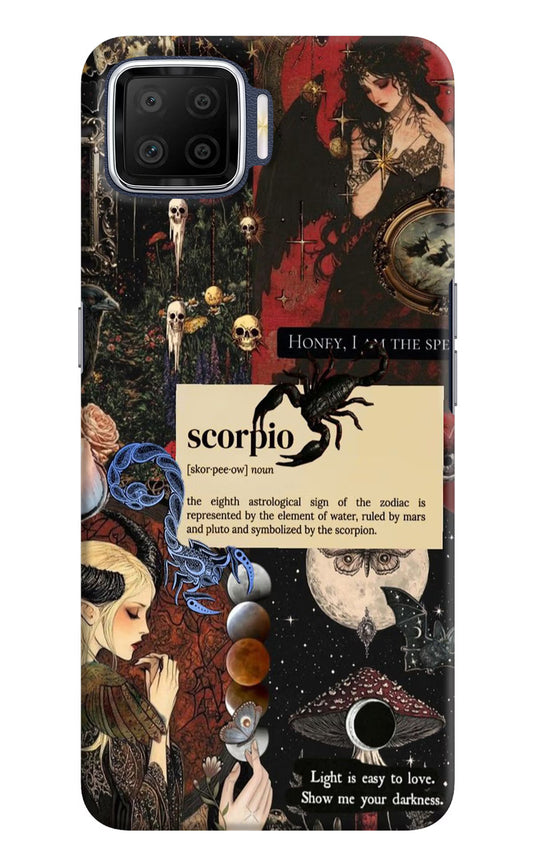 Scorpio Zodiac Oppo F17 Hard Case Back Cover by Casekaro
