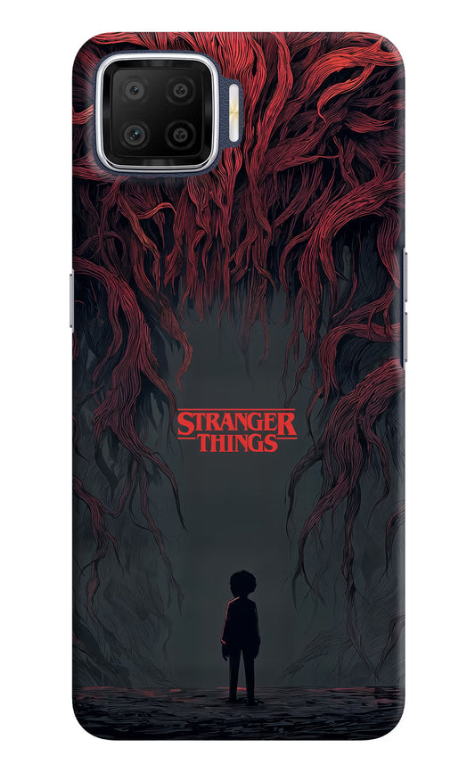 Ordinary Things Dark Side Oppo F17 Hard Case Back Cover by Casekaro
