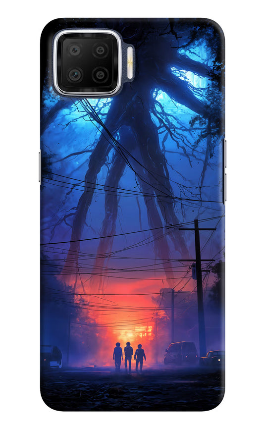 Ordinary Things Shadow Oppo F17 Hard Case Back Cover by Casekaro